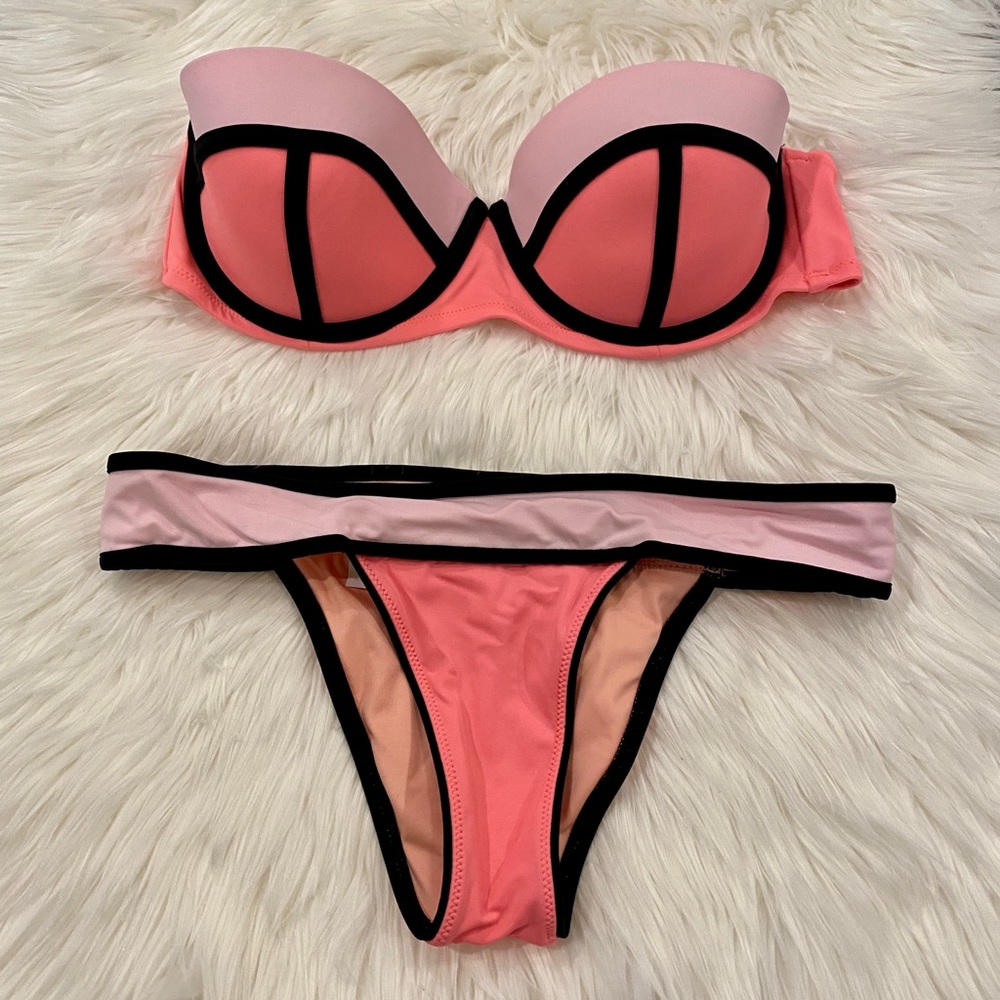 Victoria’s Secret Color Block Swimsuit